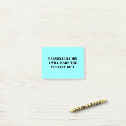 Post-it® Poste personnalisé Son pour wfh, bureau, école, ca (Sur un bureau)