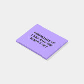 Post-it® Poste personnalisé Son pour wfh, bureau, école, ca (Incliné)