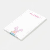 Post-it® Poster Bunny rose Il Note (Incliné)