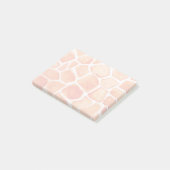 Post-it® Poster de animal de la Giraffe orange (Incliné)