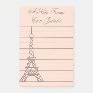 Post-it® Poster de fille personnalisée It Note Cadeau Tour 