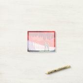 Post-it® Poster De L'Espace Rétro De Kepler-186f. (Sur un bureau)