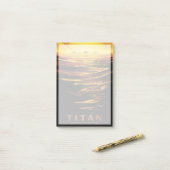 Post-it® Poster de l'espace rétro - La plus grande lune de  (Sur un bureau)