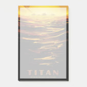 Post-it® Poster de l'espace rétro - La plus grande lune de  (Devant)