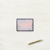 Post-it® Poster de l'espace rétro - Les spectateurs observe (Sur un bureau)