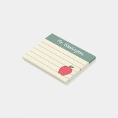 Post-it® Poster de tableau de bord de l'enseignant Lined No (Incliné)