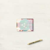 Post-it® Poster de Voyage Espace Rétro - Système Solaire Gr (Sur un bureau)