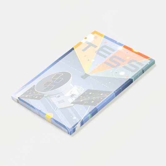 Post-it® Poster du télescope spatial Tess. (Incliné)