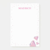 Post-it® Poster Gemstone rose Note (Devant)