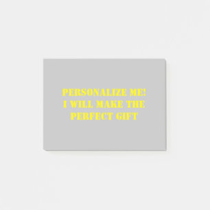 Post-it® Poster personnalisé son, poteau drôle il note, pos