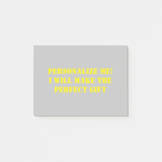 Post-it® Poster personnalisé son, poteau drôle il note, pos (Devant)