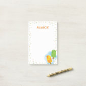 Post-it® Poster Pop Fruit (Sur un bureau)