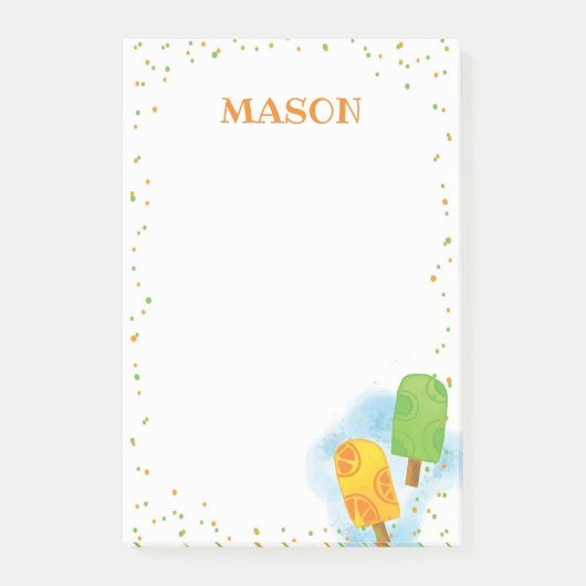 Post-it® Poster Pop Fruit (Devant)
