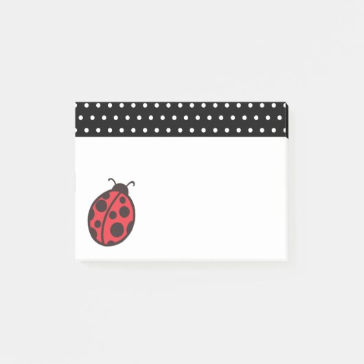Post-it® Poster Pot Pot Ladybug Notes Cadeau (Devant)