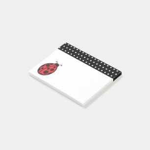 Post-it® Poster Pot Pot Ladybug Notes Cadeau