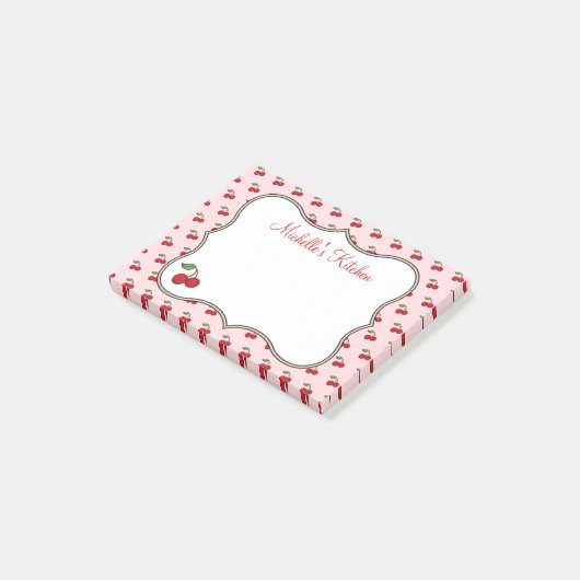 Post-it® Poster rose Chercher Notes (Incliné)