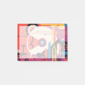 Post-it® Poster spatial Retro - Programme d'exploration de (Devant)