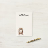 Post-it® Pot à grains de café (Sur un bureau)