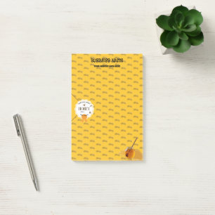 Post-it® Pot de miel Abeille à miel Nid d'abeille Apiarium