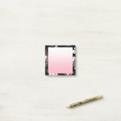 Post-it® Pot-il note floral (Sur un bureau)