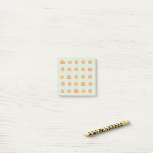 Post-it® Potiron Patch (Sur un bureau)