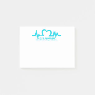 Post-it® POTS...Bouton cardiaque
