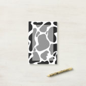 Post-it® Pots de vache noir simple Animal (Sur un bureau)