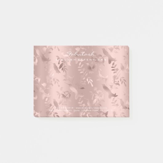 Post-it® Poudre d'or rose rose pâle Pearly Blush (Devant)