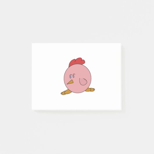 Post-it® Poulet Chubby (Devant)