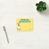 Post-it® Poulet de panique probablement important par Sandr (Bureau)