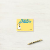 Post-it® Poulet de panique probablement important par Sandr (Sur un bureau)