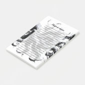 Post-it® Poulpe Kraken Fluide Encre Abstraite (Incliné)