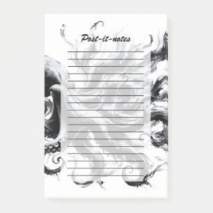Post-it® Poulpe Kraken Fluide Encre Abstraite