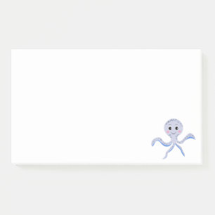 Post-it® Poulpe sous le motif pour enfants de la mer
