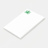 Post-it® Poulpes verts amusants (Incliné)