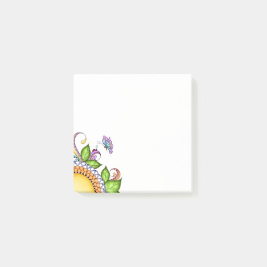 Post-it® Poumon de laine et de papillon (Devant)