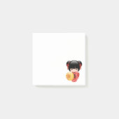 Post-it® Poupée rouge Sakura Kokeshi - Geisha japonais (Devant)