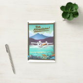 Post-it® Pour Aventure ! Affiche de voyage d'avion de mer (Bureau)