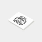 Post-it® Pour cet enfant nous avons prié (Incliné)