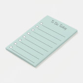 Post-it® Pour faire aujourd'hui - des notes de post-it (Incliné)