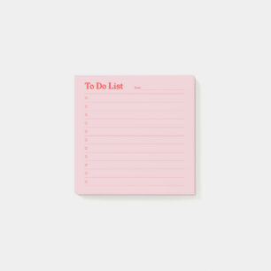Post-it® Pour faire des notes de liste