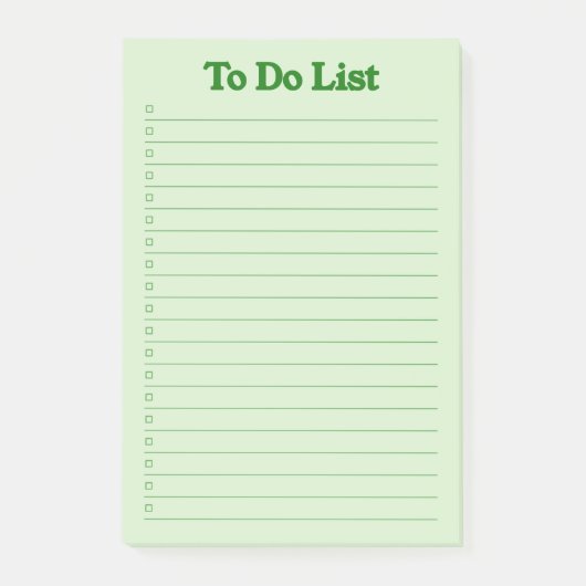 Post-it® Pour faire la liste (Devant)