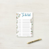 POST-IT® POUR FAIRE LA LISTE : (Sur un bureau)