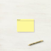 Post-it® Pour faire les notes collantes (Sur un bureau)