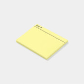 Post-it® Pour faire les notes collantes (Incliné)