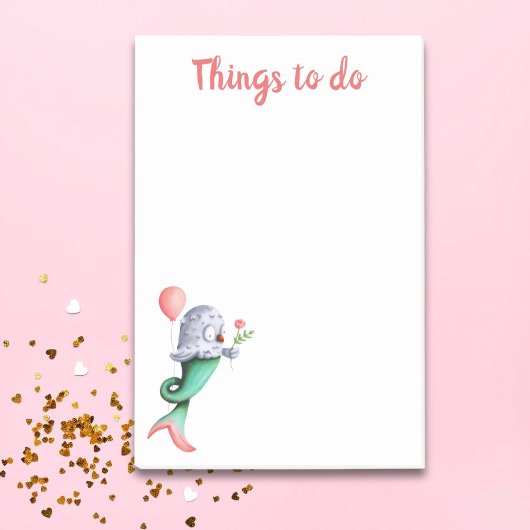 Post-it® Pour faire Sirène de Chouette