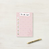 Post-it® Pour faire une liste (Sur un bureau)