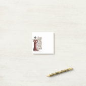 Post-it® Pour Sa Citation Grave Sassy Notes Sticks (Sur un bureau)