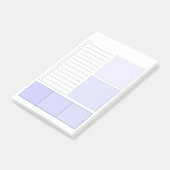 Post-it® Pourpre pour faire des notes de Courrier-it® de (Incliné)