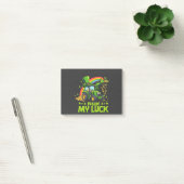 Post-it® Pousser ma chance Funny Excavateur St Patrick's Da (Bureau)